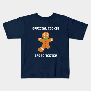 Christmas Cookie Tester Kids T-Shirt